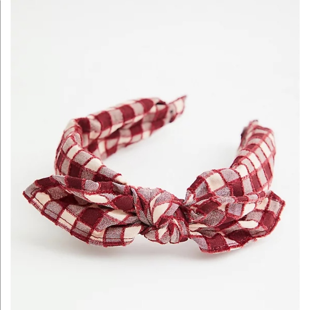 Torrid Checkered Bow Headband